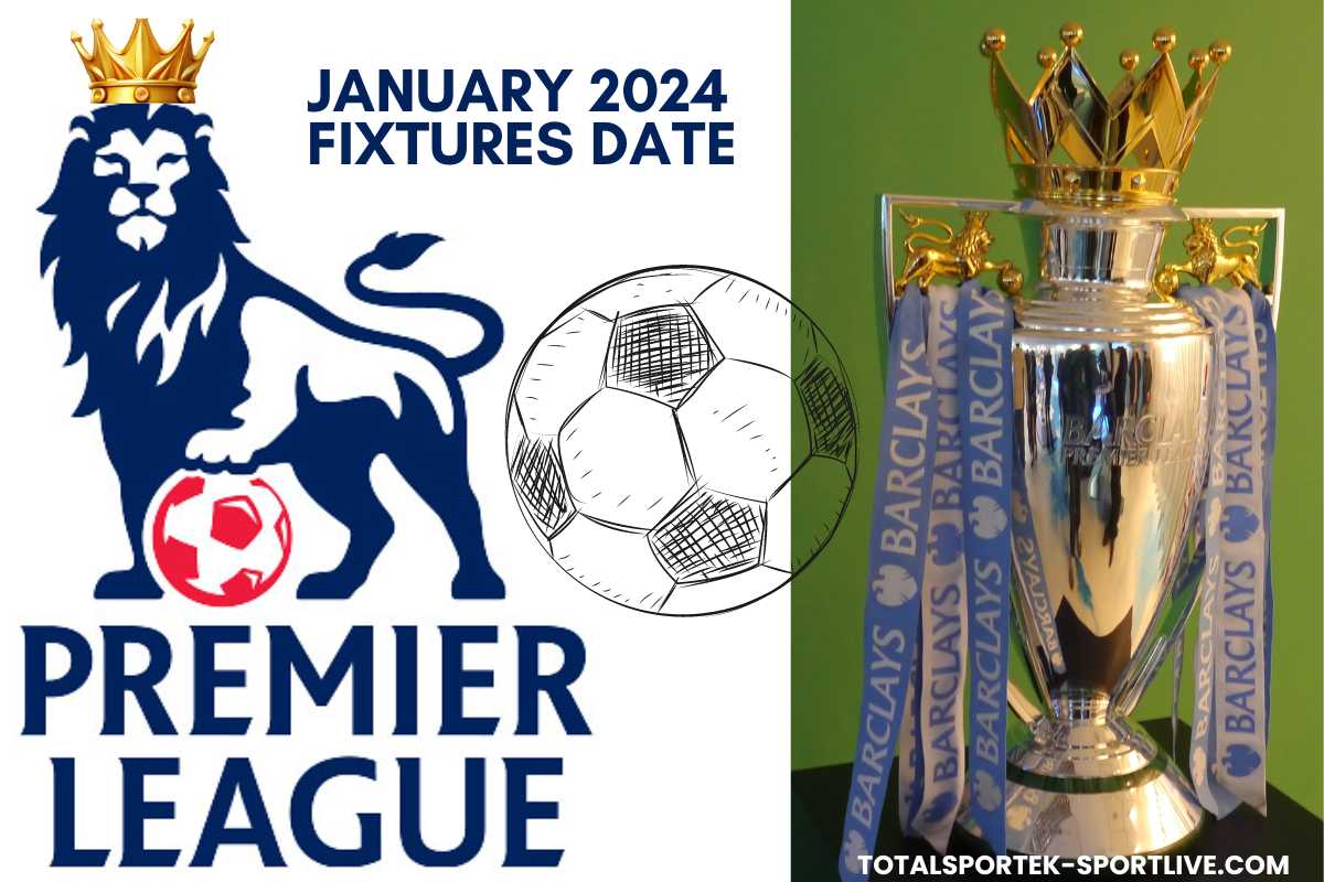 Total Sportek Soccer Premier League Fixtures January 2024 Dates